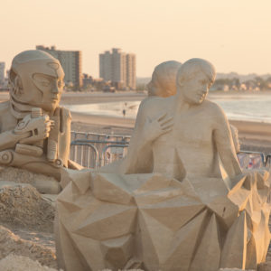 sand sculpture / Revere Beach