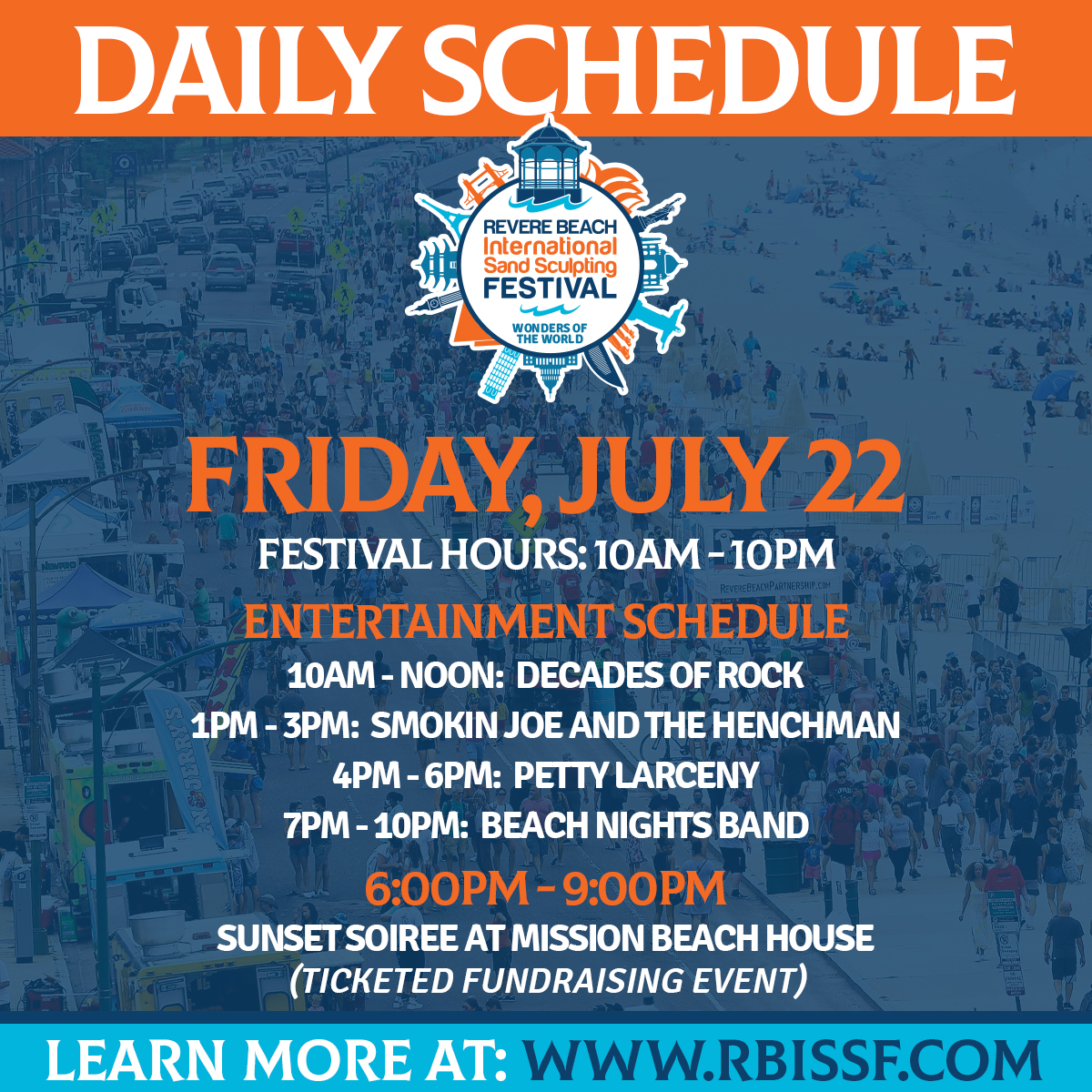Schedule / Entertainment Revere Beach